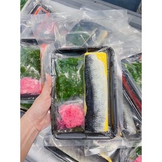 CÁ TRÍCH ÉP TRỨNG + SÒ ĐỎ NHẬT ĂN SASHIMI