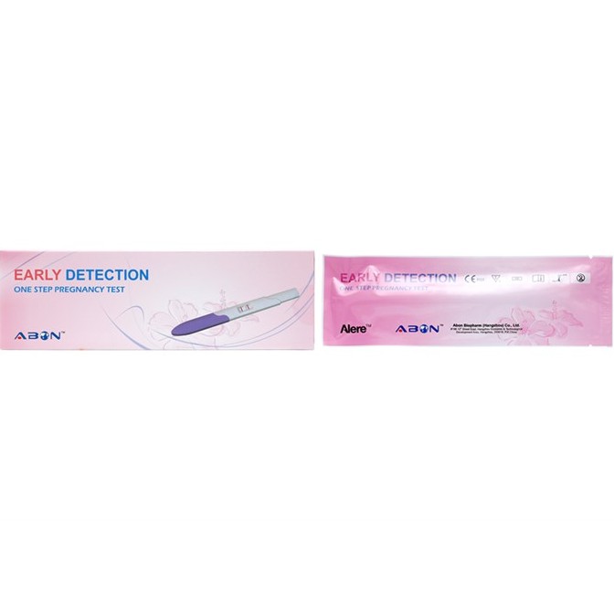 [Che tên sp] Bút Thử Thai Nhanh Early Detection ABON Hộp 1 Cái