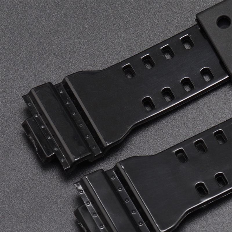 Dây Đeo Silicon 16mm Chống Nước Chống Sốc Thay Thế Cho Đồng Hồ Casio G Shock GW-8900 GA-100 GD-100