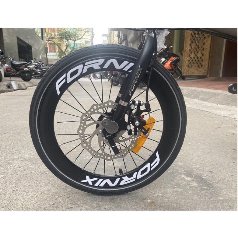 Xe gấp Fornix F160 khung hợp kim thép chắc chắn, 21 tốc độ