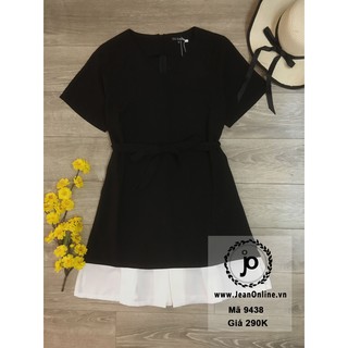 Đầm suông xẻ tà big size (MS 9438)