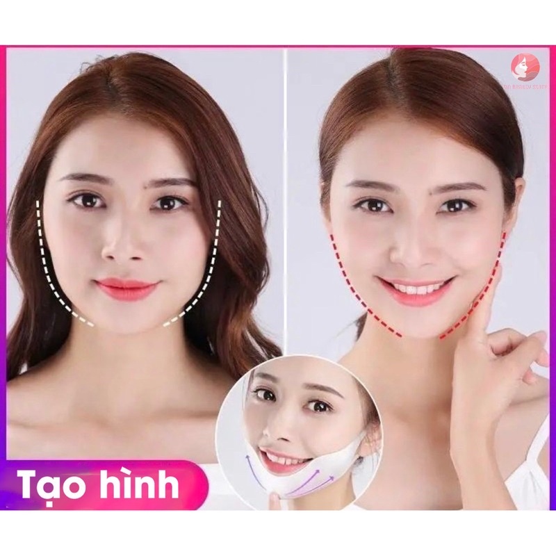 Mặt nạ định hình cằm V-line, tạo mặt Vline, Mặt Nạ Nâng Cơ, giảm mỡ nọng cằm