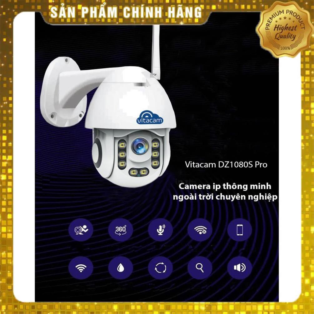 [Hàng Loại 1] Camera PTZ Ngoài trời DZ1080S-PRO -Camera IP WIFI FullHD 1080P có cài đặt vùng báo động