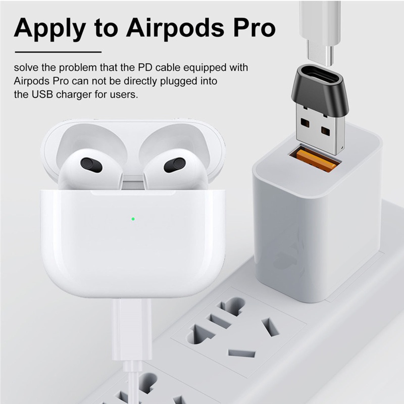 Đầu Chuyển Đổi Usb Type-C Sang Type-C PD OTG Cho Tai Nghe Ổ Đĩa U