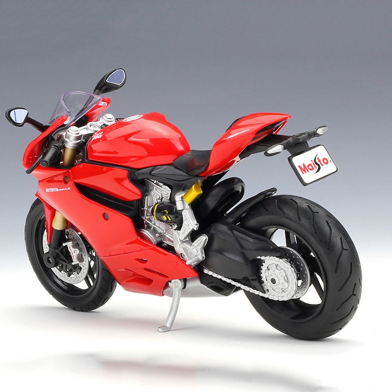 MÔ HÌNH XE MOTO Siêu xe Ducati 1199 Panigale - MAISTO tỷ lệ 1:12