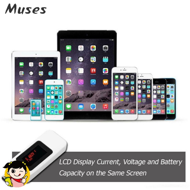 Muse07 Bộ thử dòng điện đa năng có hiển thị LCD