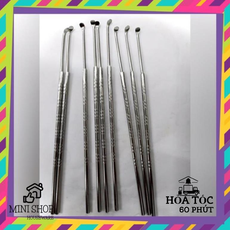 Combo 10 Cây Móc Tai - Lấy Ráy Tai Bằng Inox Không Gỉ Loại 1