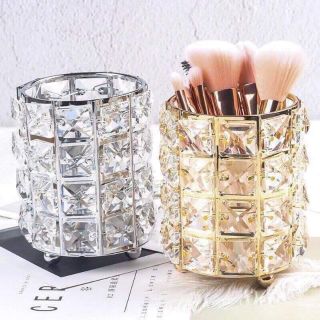 Hộp đựng cọ trang điểm pha lê cao cấp