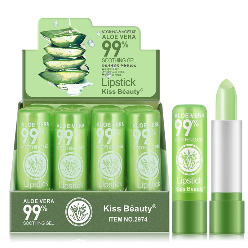 Son dưỡng môi chiết xuất lô hội mềm mịn thay đổi màu sắc theo nhiệt độ độc đáo 29740 | BigBuy360 - bigbuy360.vn