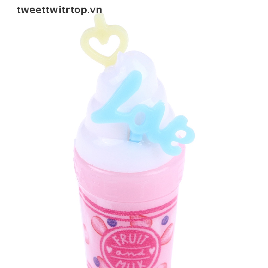 1 / 4 Ly Nước Ép Trái Cây Mini Tỉ Lệ 1 / 12 Trang Trí Nhà Búp Bê