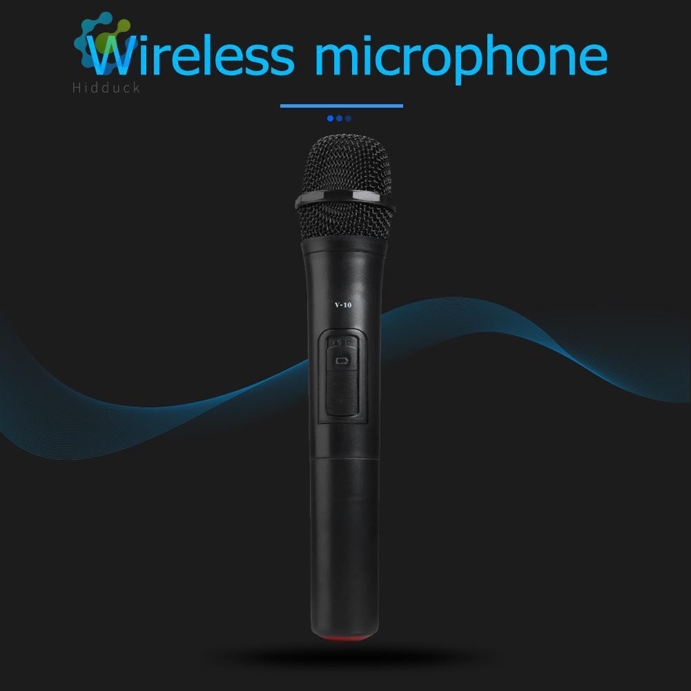 Micro Không Dây Hik Vhf Với Đầu Nhận Usb Cho Karaoke Speech