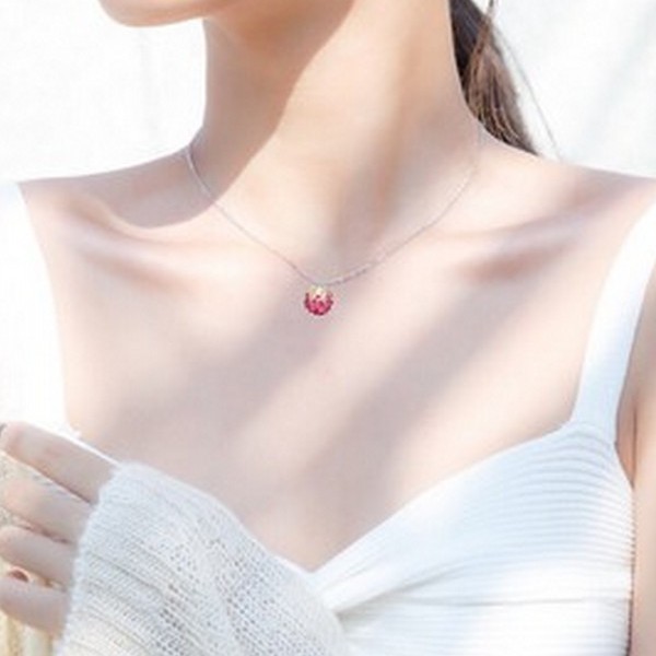 Dây chuyền bạc hạt châu vòng cổ trang sức phụ kiện nữ phong cách Hàn Quốc thiết kế sáng tạo đẹp thời trang