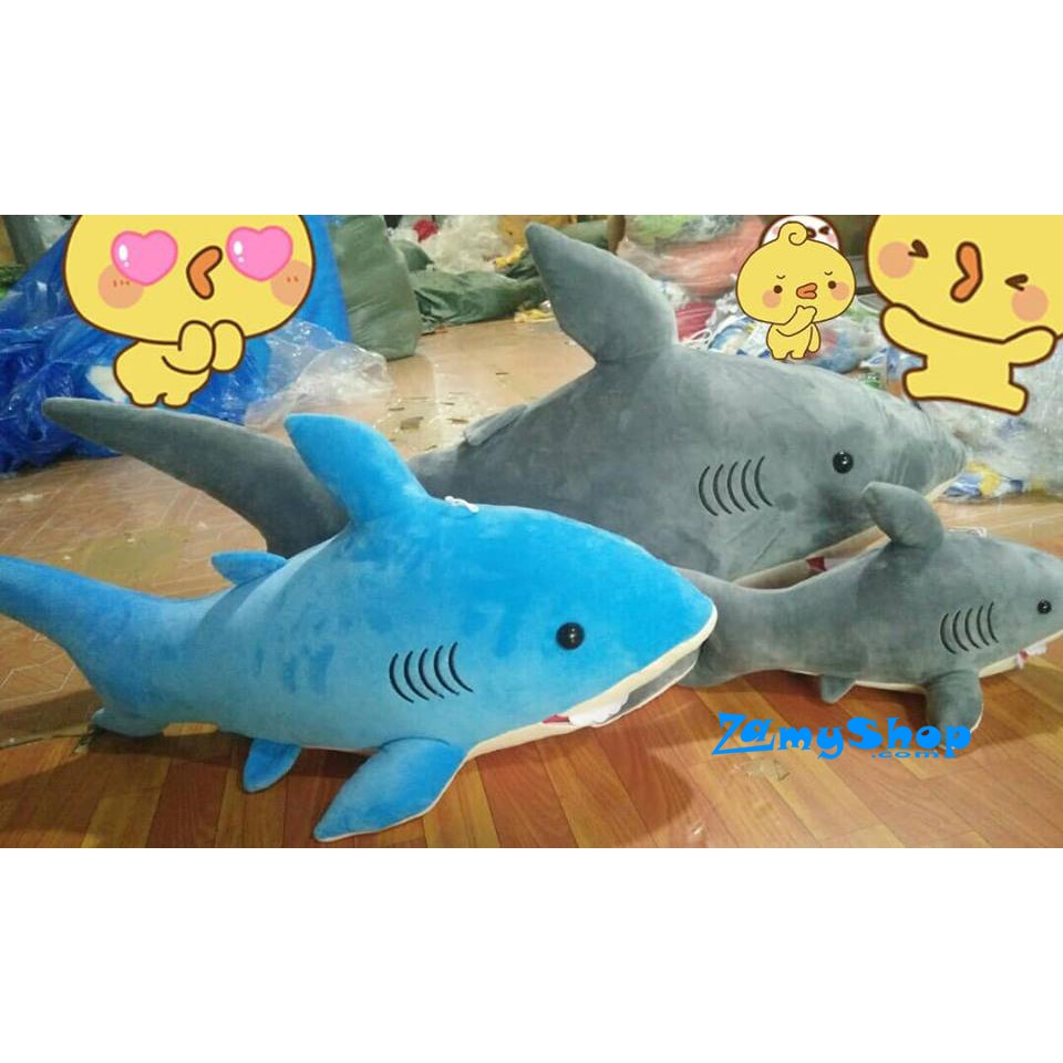 🦈🦈CÁ MẬP NHỒI BÔNG DỄ THƯƠNG CHO BÉ - 110 cm🦈🦈