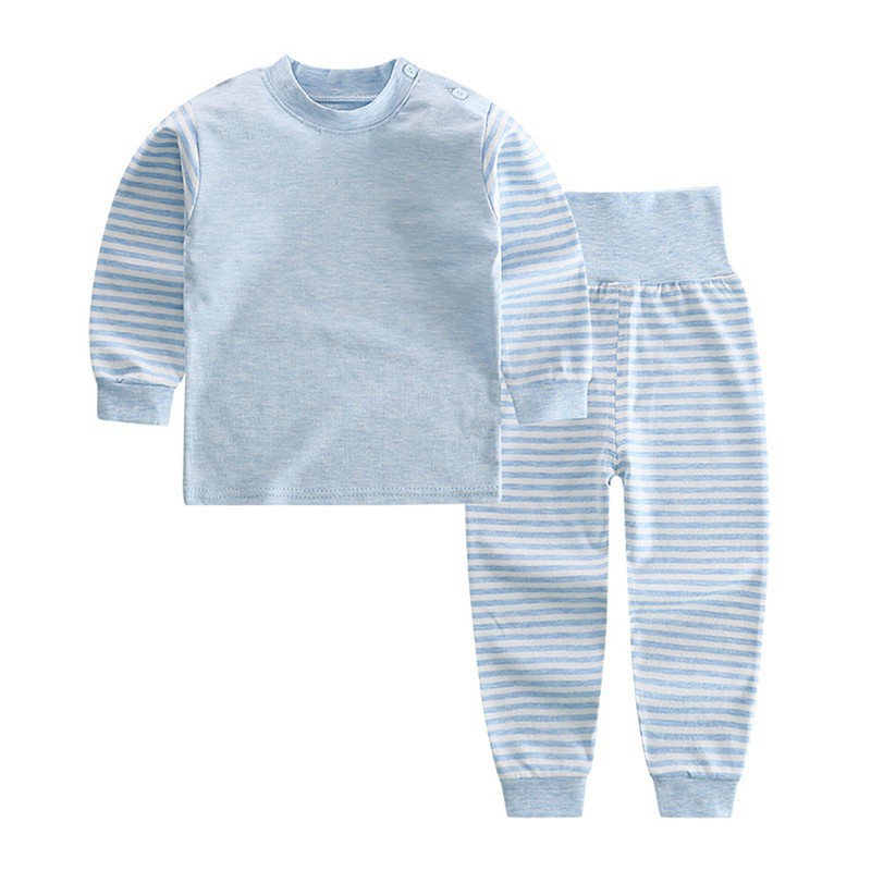 Bộ quần áo ngủ dài tay in hoạt hình dễ thương cho bé