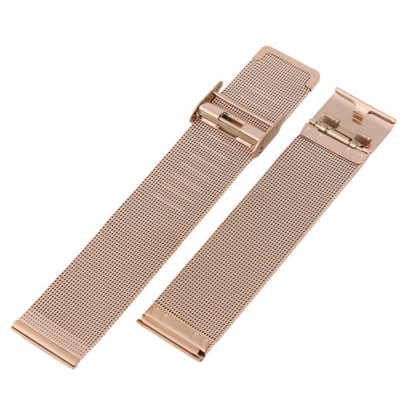 OL-g006 Ultra-thin Mesh Wristwatch Belts Stainless Steel Watch Strap Band