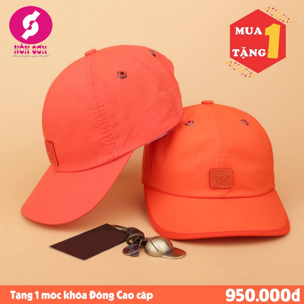 Mũ Nón Sơn mua 1 mũ tặng 1 mũ ngang giá và 1 móc khóa đồng thời trang