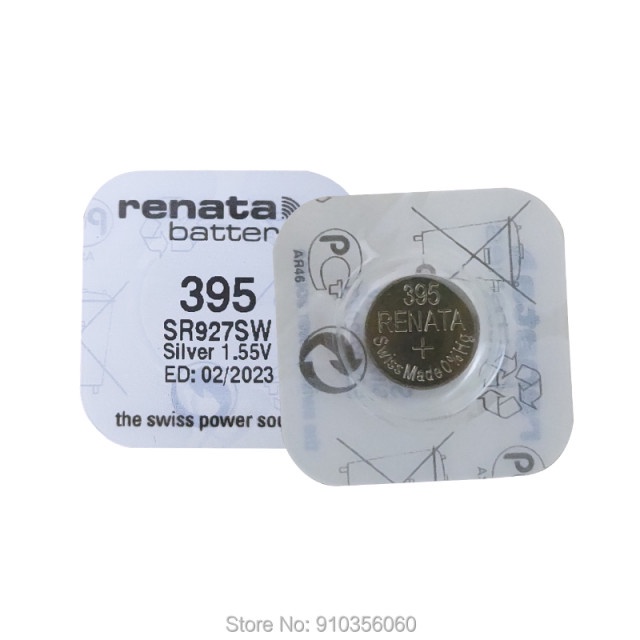 5 viên pin 395 SR927W Renata dùng cho đồng hồ đeo tay