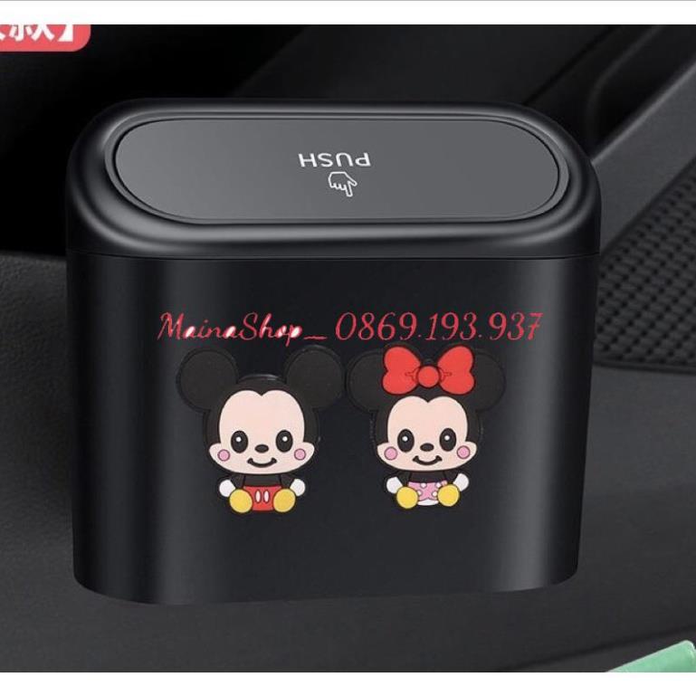 Thùng Rác Mini 𝘍𝘳𝘦𝘦𝘴𝘩𝘪𝘱 Thùng Rác Ô Tô Mini Để Trên Xe Hơi Dễ Thương