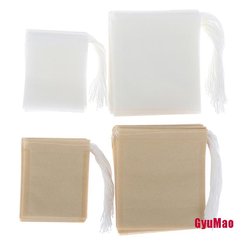 Set 100 Túi Lọc Trà Thảo Mộc Dây Rút Tiện Dụng