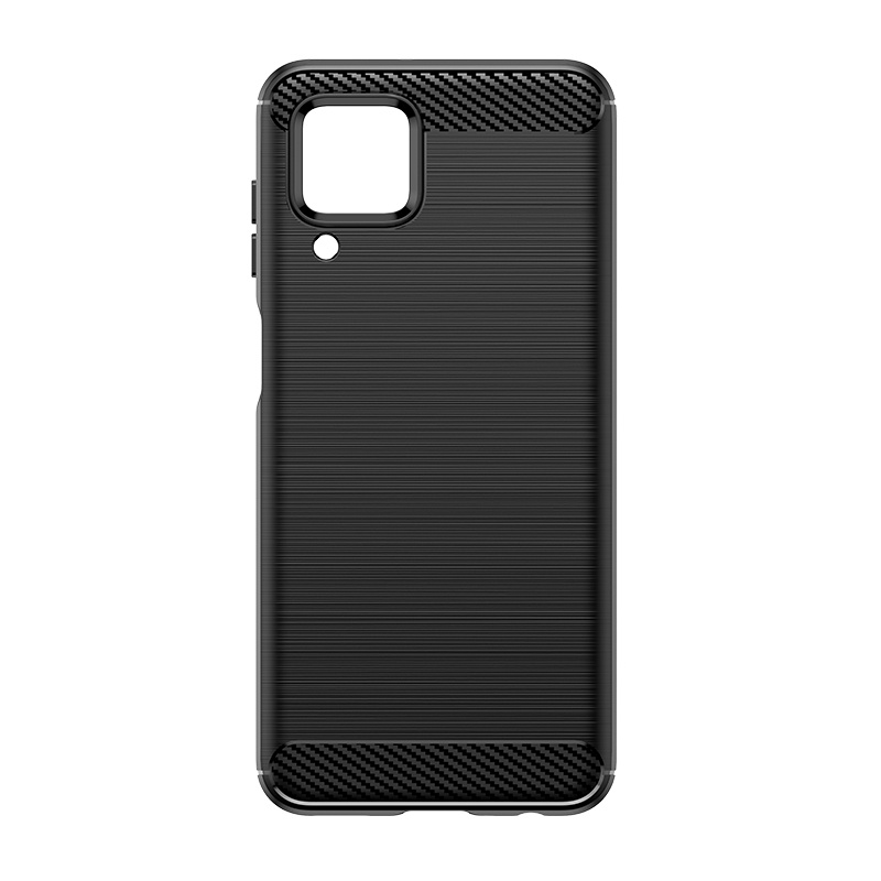 Ốp điện thoại mềm họa tiết sợi Carbon màu đen cho Samsung Galaxy M33 M53 M52 M23 A73 A03 A33 A53 A52 A52S A13 5G