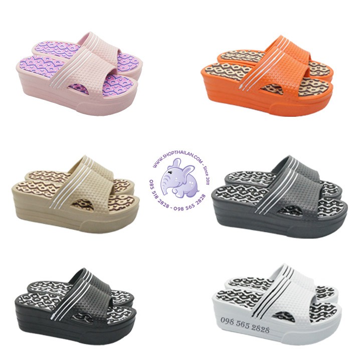 Dép đế xuồng cao 6 cm siêu nhẹ PEKA Thái Lan