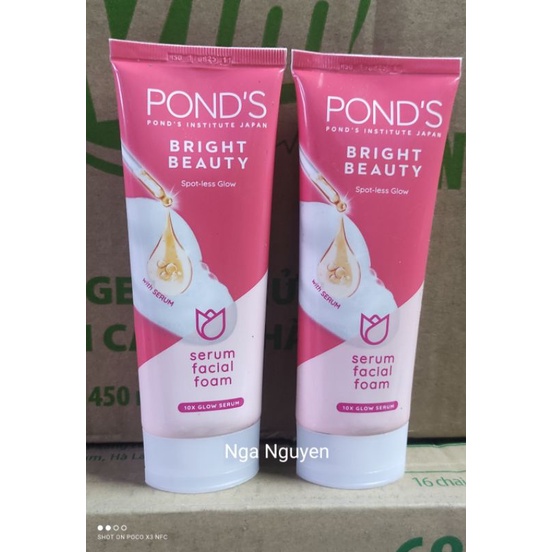 Giá sỉ -Sữa rửa mặt Ponds 100g sáng mịn date 2025