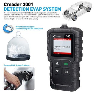 Máy đọc lỗi động cơ đa năng LAUNCH Creader 3001 / CR3001 OBD II