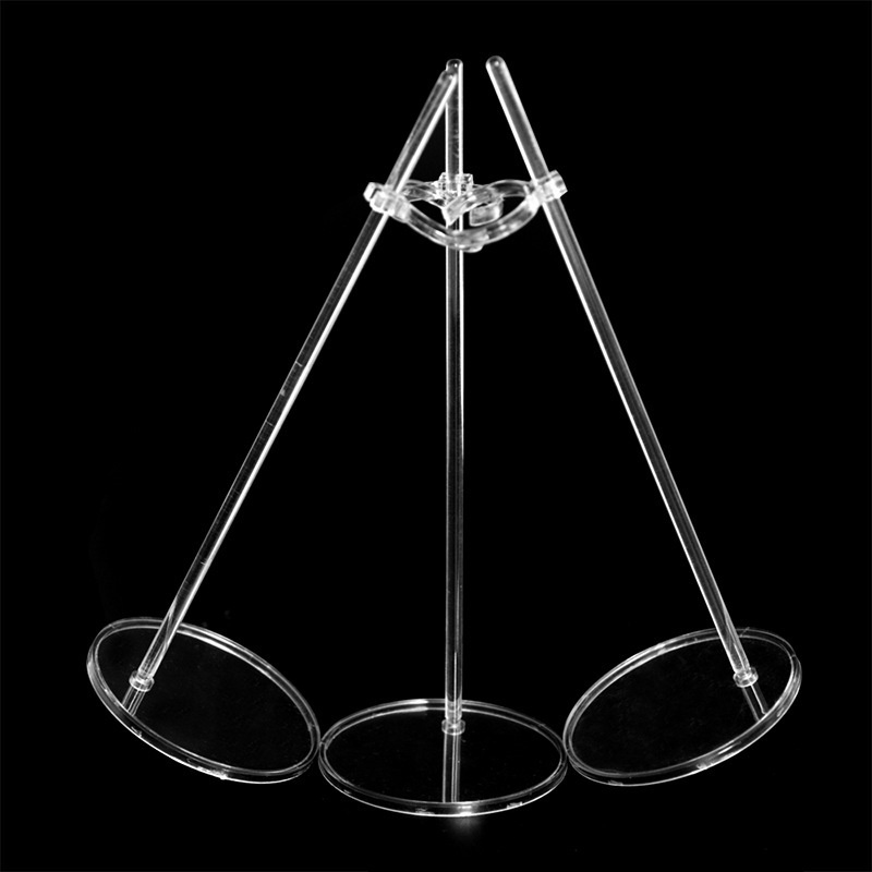 Giá đỡ trưng bày búp bê bằng nhựa trong suốt 30cm