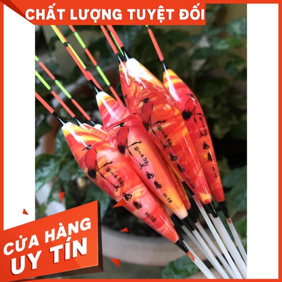 Phao Câu Đài nano bầu to , cao 55cm, tải chì 4.5gr đến 6.5gr , truyền tín hiệu thông tin nhanh , ngọn cacbon dẻo , bền