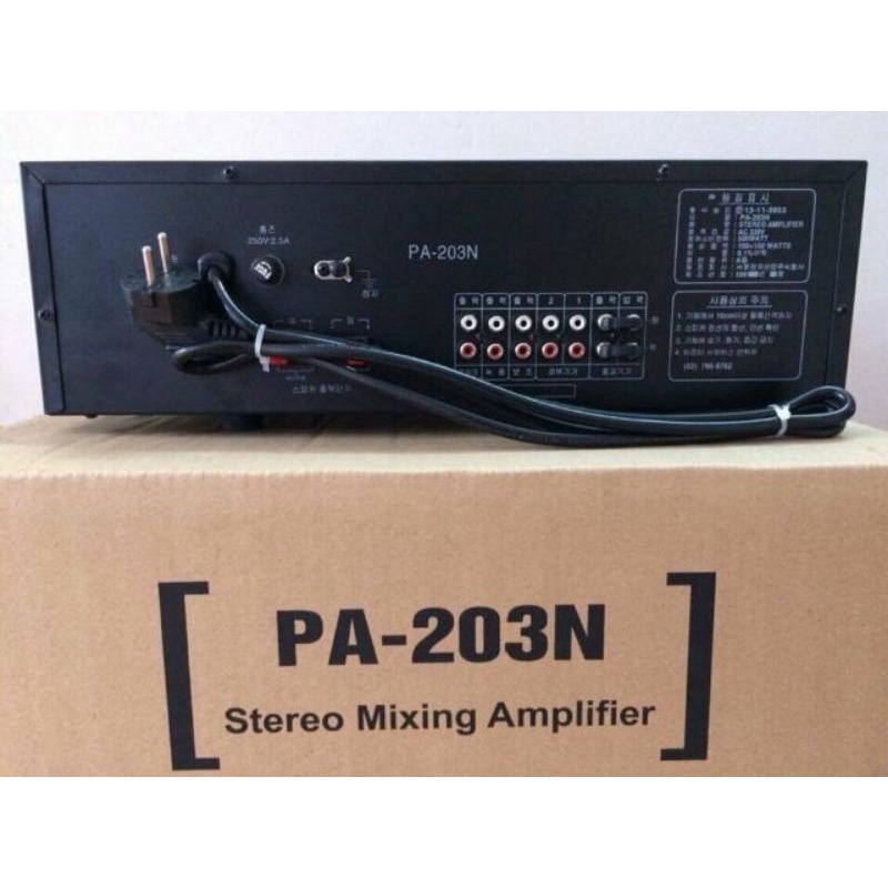 GIÁ SIÊU SỐC Amply JAGUAR 203N chạy 12 sò Toshiba loại 1 Cực kì mạnh mẽ. Thích hợp nghe nhạc hát karaoke gia đình