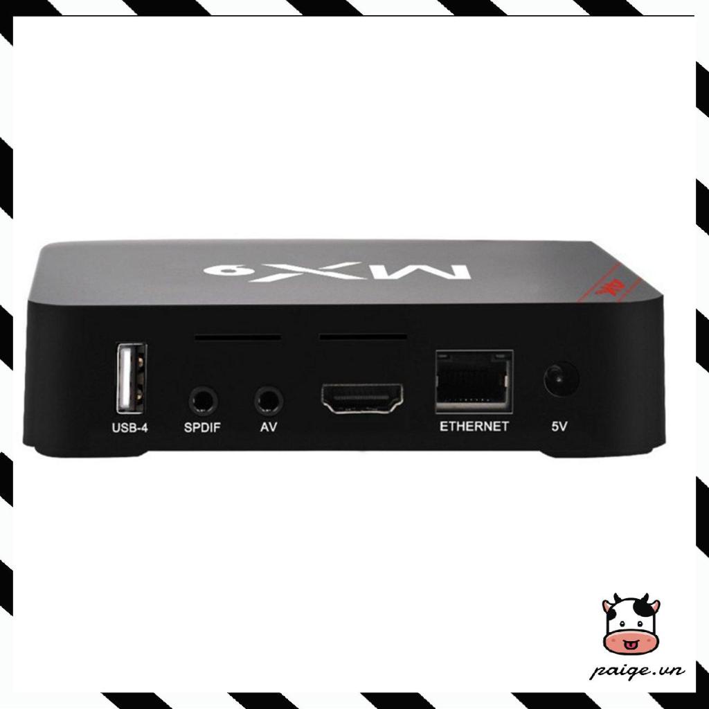 Đầu Mx9 5g 4k Tv Box Độ Phân Giải Cao 1.2ghz