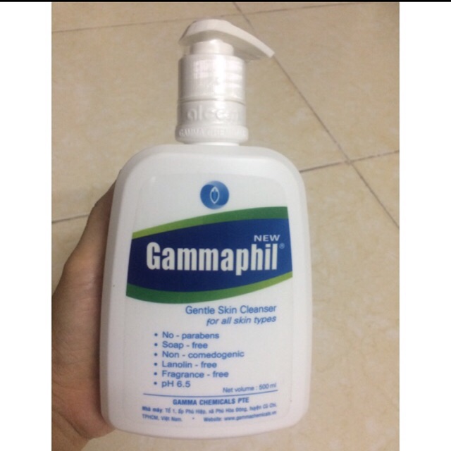 Sữa rửa mặt gammaphil 500ml