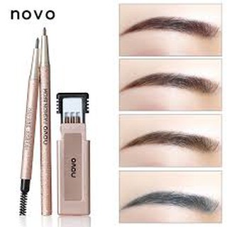 Bộ chì vẽ chân mày định hình 3 kiểu