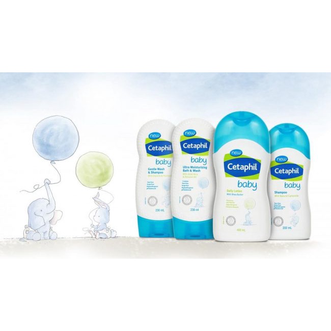 Sữa Tắm Gội Dịu Nhẹ Cho Bé Cetaphil Baby Gentle Wash &amp; Shampoo