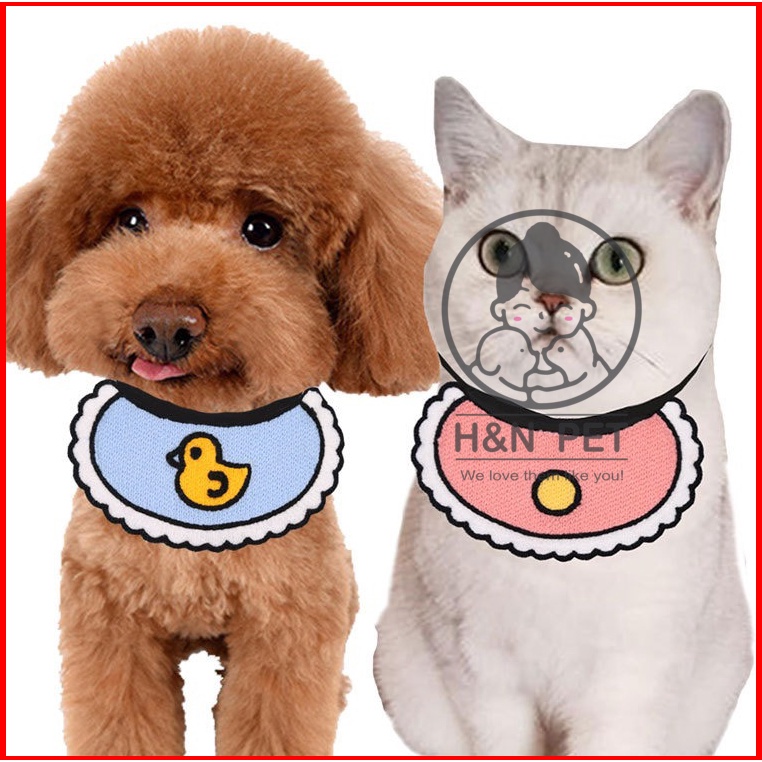 Yếm cổ chó mèo các hình ngộ nghĩnh H&amp;N PET