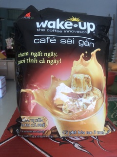 Bịch Cafe sữa WakeUp sài gòn 24 gói