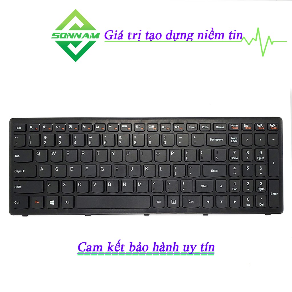 Bàn Phím Laptop Lenovo IdeaPad Flex 15 G500S G505S S500 S510 S510P Z510 – Bảo Hành Đổi Mới 9 Tháng