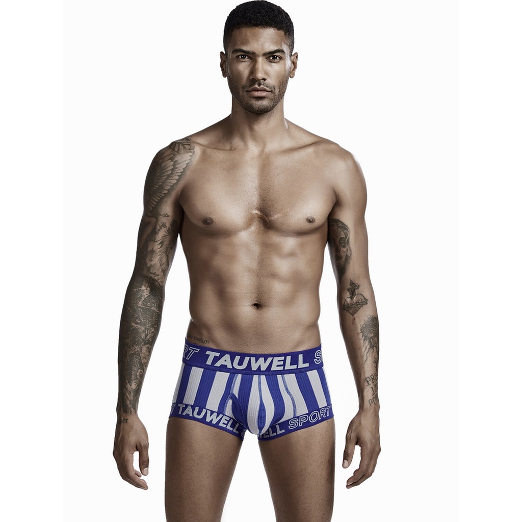 Quần Lót Boxer Ngắn Màu Đỏ Cam Dùng Để Luyện Tập Chạy Bộ Cho Nam
