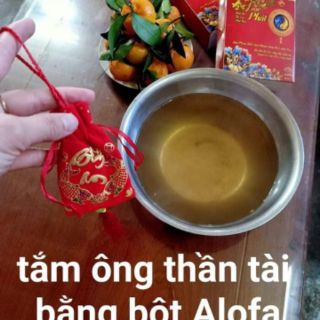 BỘT HÚT TÀI LỘC ALOFA ( tặng kèm túi gấm may mắn)