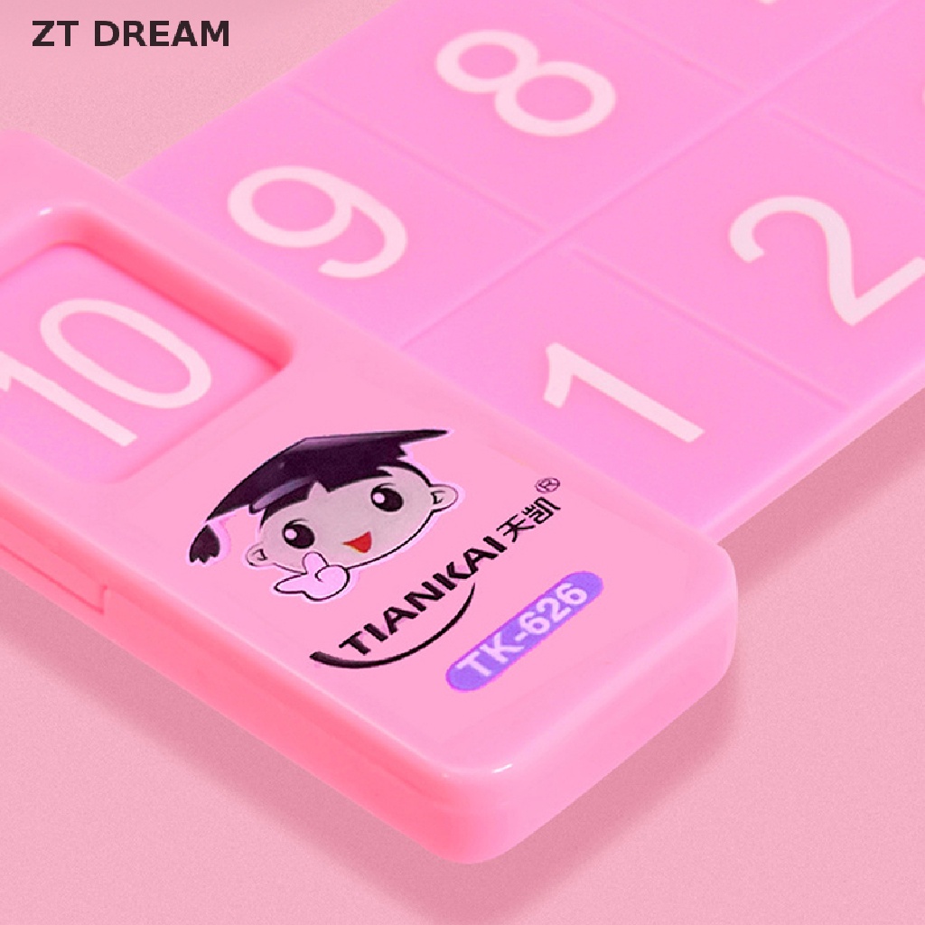 ZTD Kids Preschool Math Learning Number Matching Toy Digital Decomposition Ruler 07