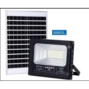 Đèn Pha năng Lượng Mặt Trời JINDIAN 60W JD-8860L, đèn năng lượng mặt trời - Electric24h