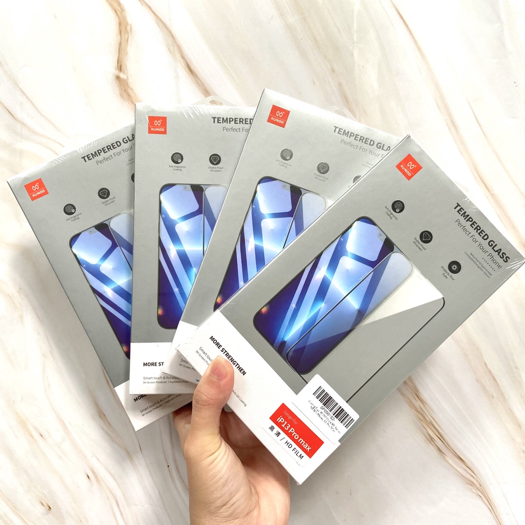 Cường Lực XUNDD iPhone 15/ 15 Pro/ 15 Plus/ 15 Pro Max/ 14/ 13/ 12/ 11 Series-Chống bụi màng loa,Kèm Khung Dán