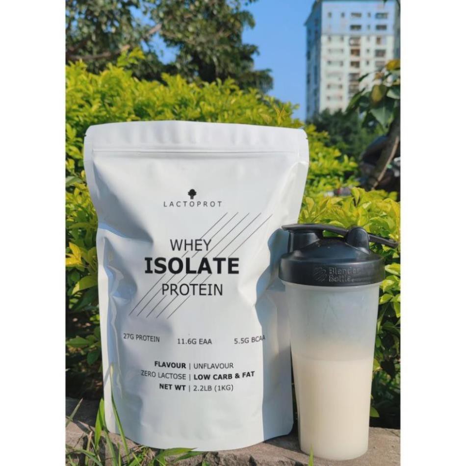 1KG Whey Protein Isolate 90% - Sữa tăng cơ LACTOPROT Whey Concentrate