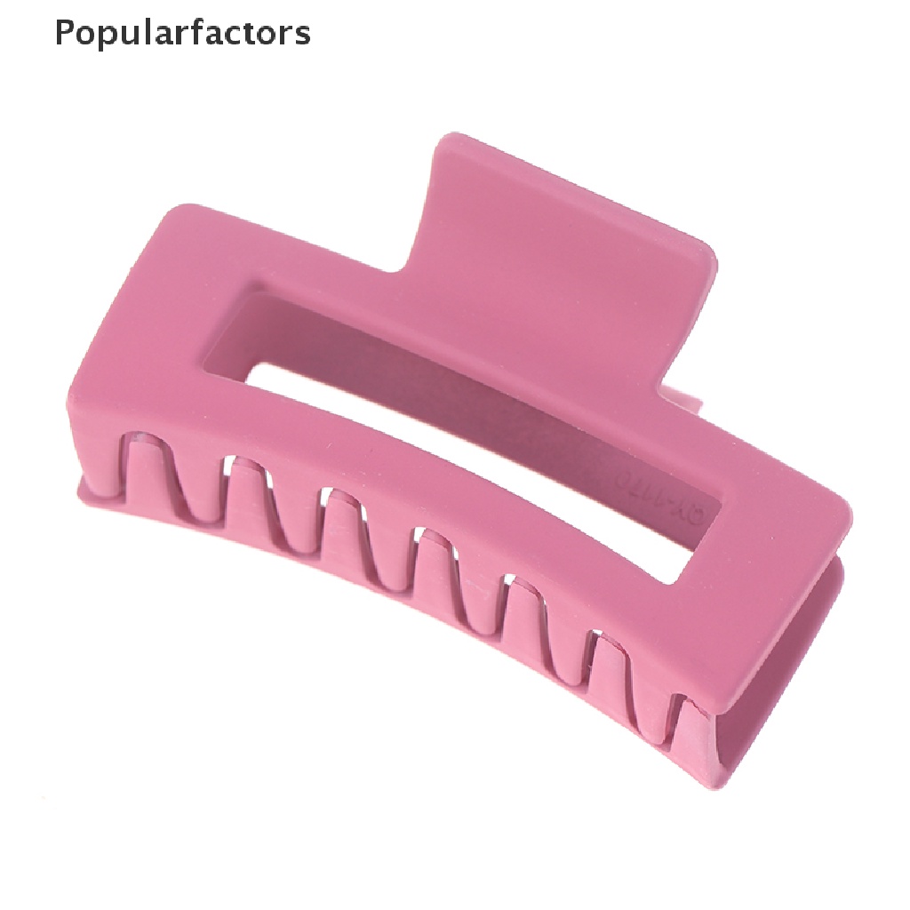 1 Kẹp Tóc Càng Cua Hình Vuông Đơn Giản