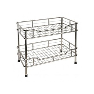 Kệ chén inox 2 tầng