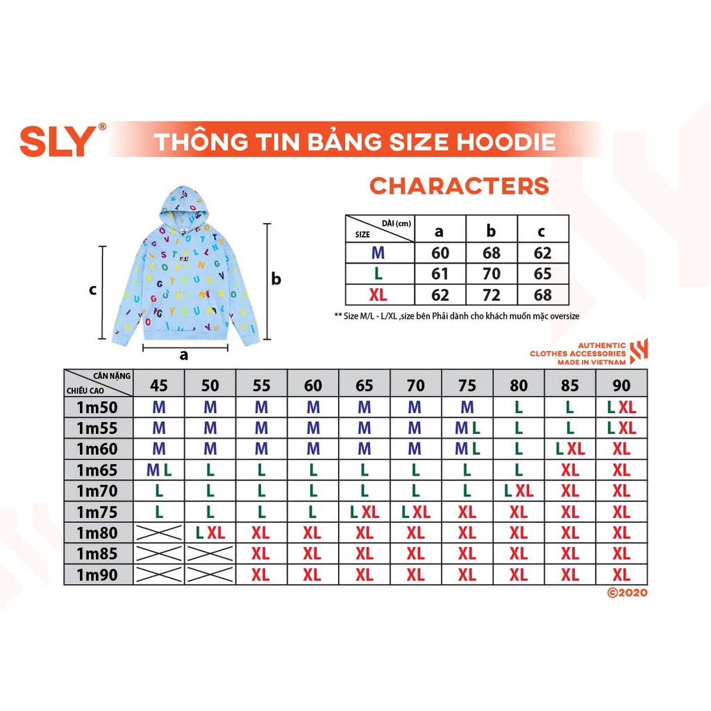 [Mã INCU50 giảm 50K đơn 150K] ÁO HOODIE NỈ BÔNG SLY CHARACTERS BLUE | BigBuy360 - bigbuy360.vn