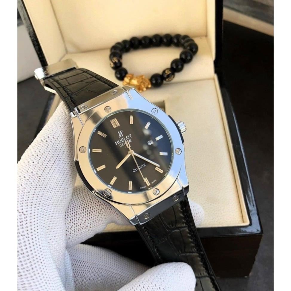 Đồng hồ nam  nam full box bảo hành 12th-viền mạ crom chống gỉ