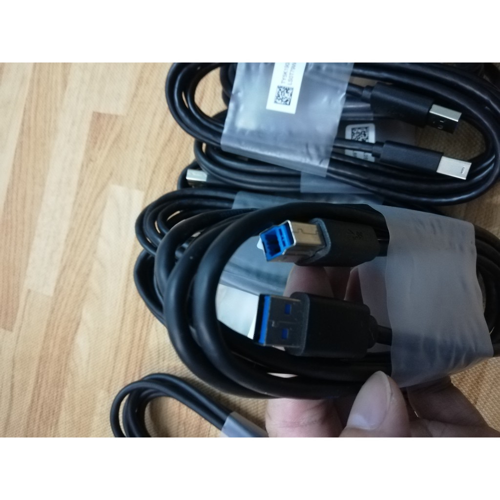 Cable usb 3.0 Type B cho các Dock hoặc Box 3.5 hoặc màn hình dell