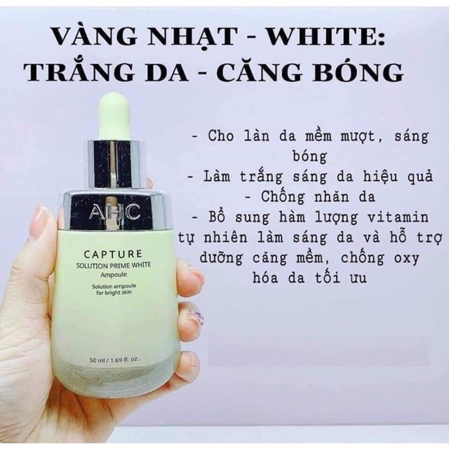 Tinh Chất AHC Capture Ampoule Dưỡng Ẩm-Trắng Da-Chống Lão Hoá 50ml Mẫu Mới | BigBuy360 - bigbuy360.vn
