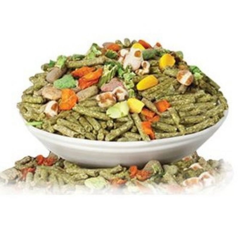 Cỏ nén timothy và hoa quả sấy thơm ngon cho Thỏ gói 500gr